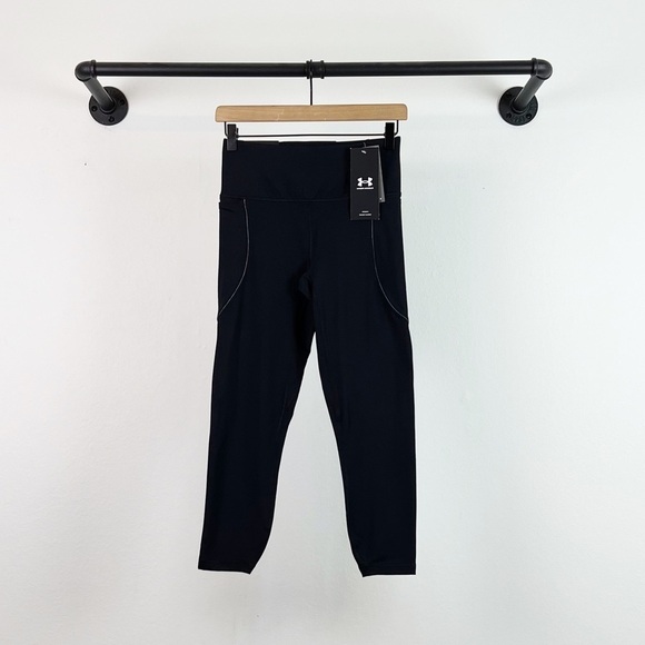 NWT Under Armour UA HydraFuse High Rise Active Leggings in Black - Picture 6 of 11